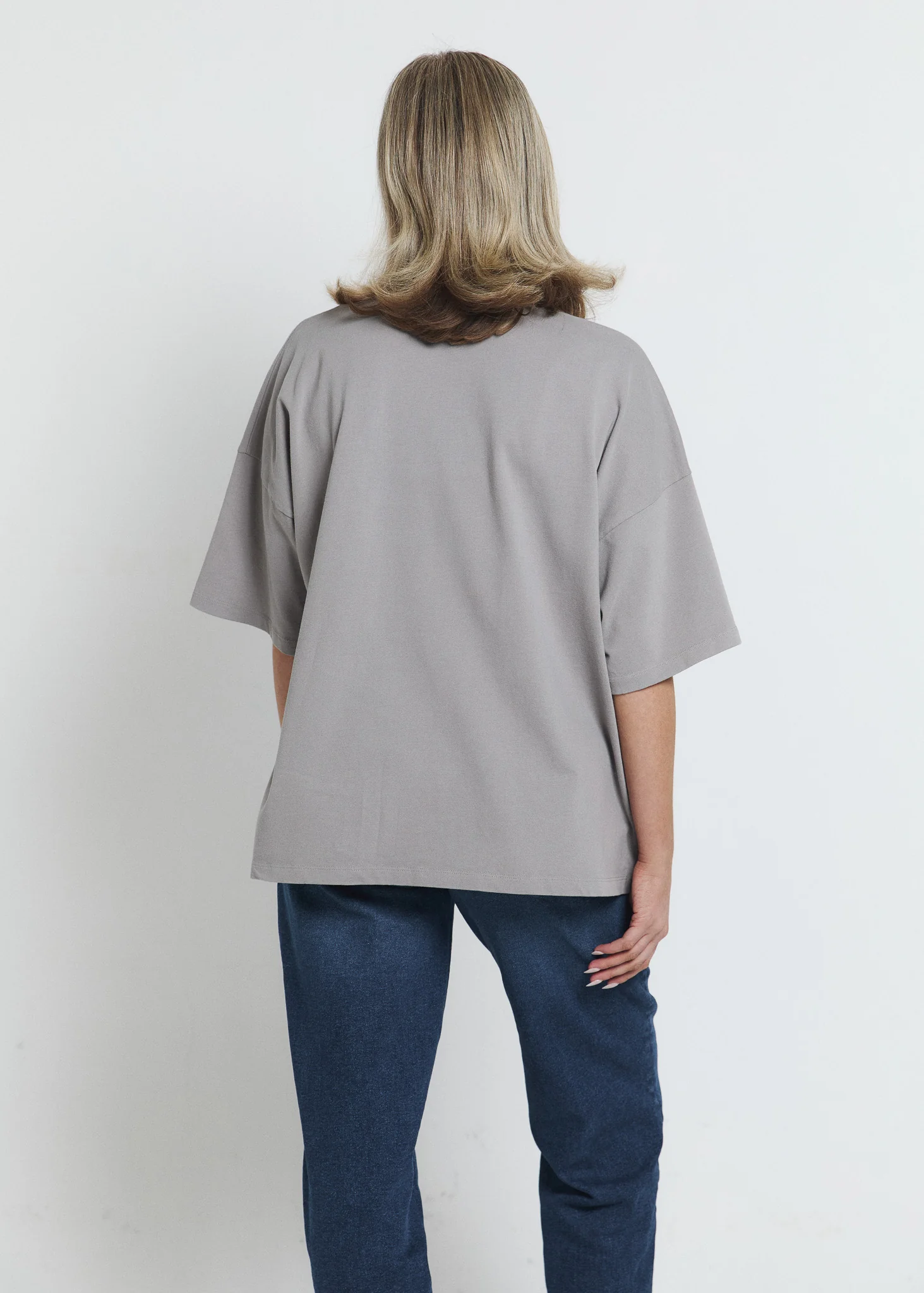 Oversized Soft Cotton T-Shirt - Image 4