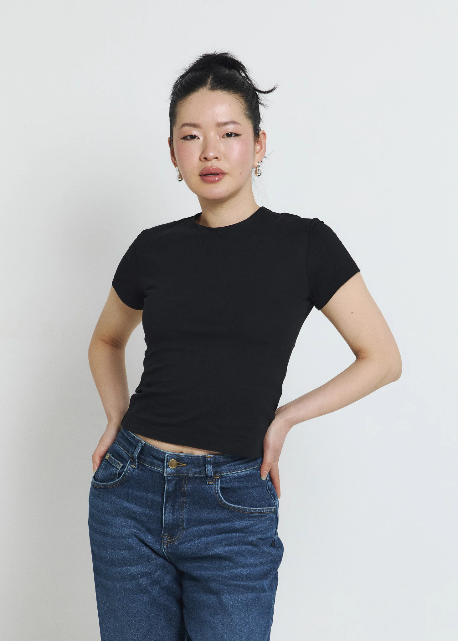 Double Layered Cotton Tee - Image 15