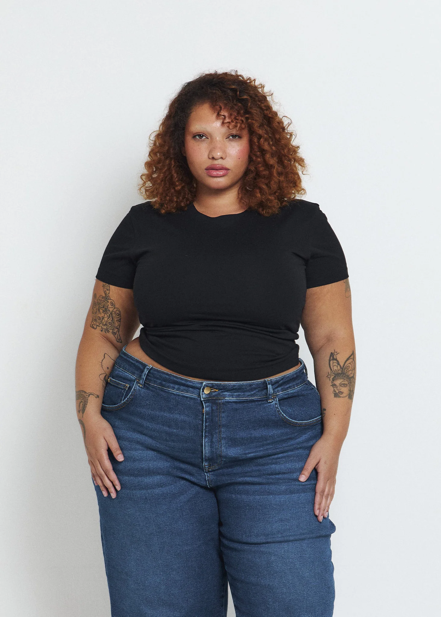 Double Layered Cotton Tee - Image 28