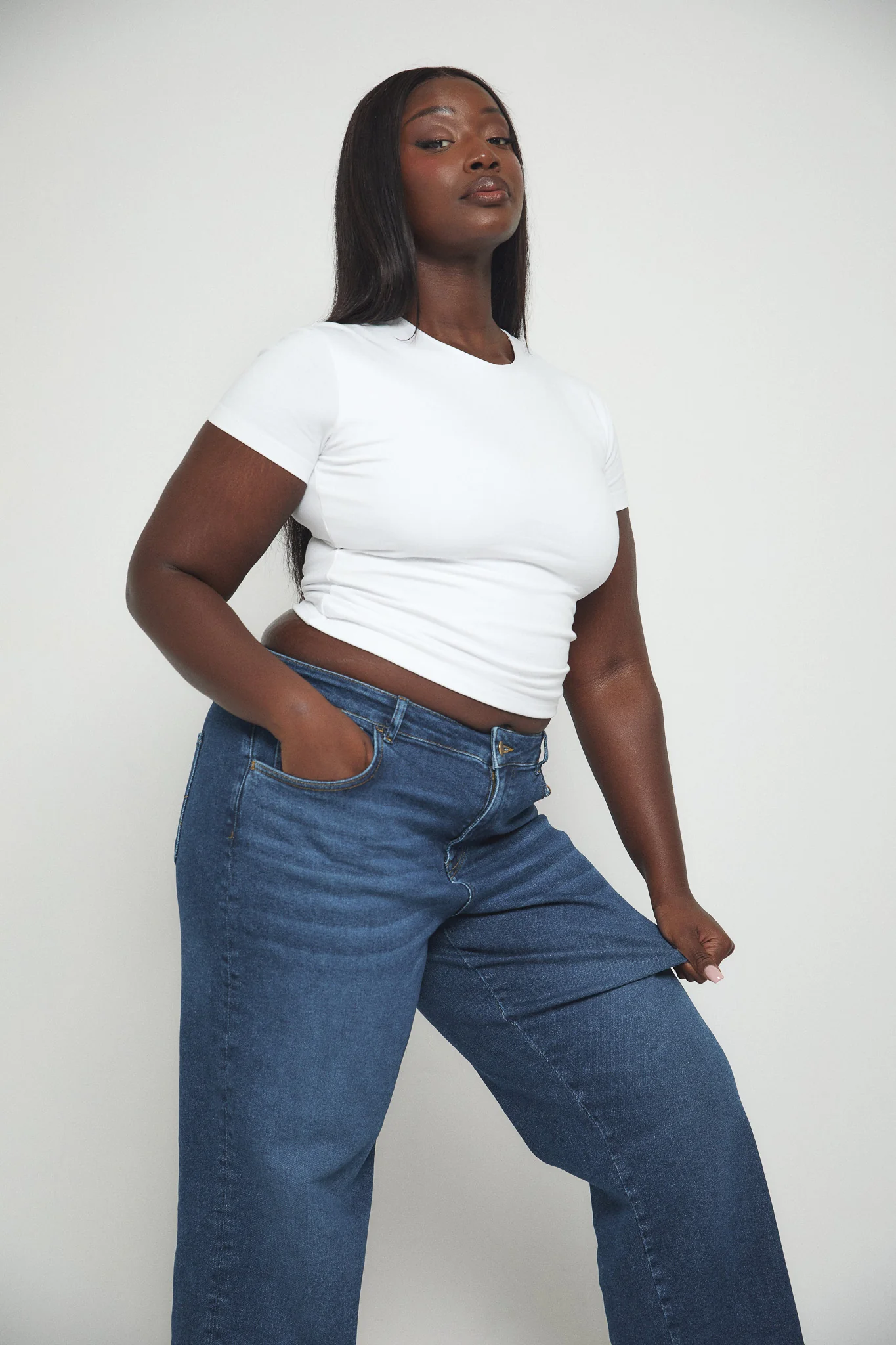 Double Layered Cotton Tee - Image 3