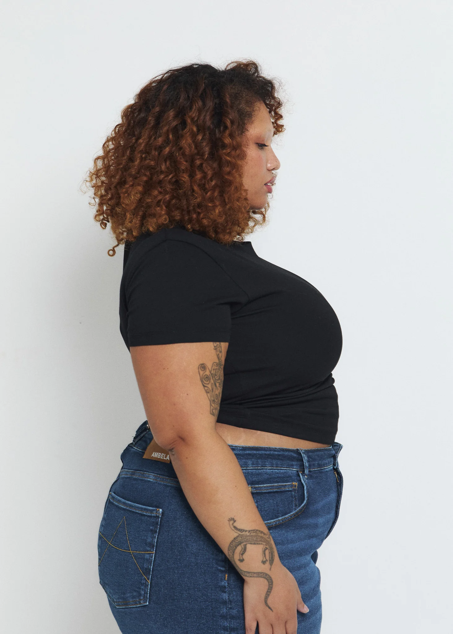 Double Layered Cotton Tee - Image 31