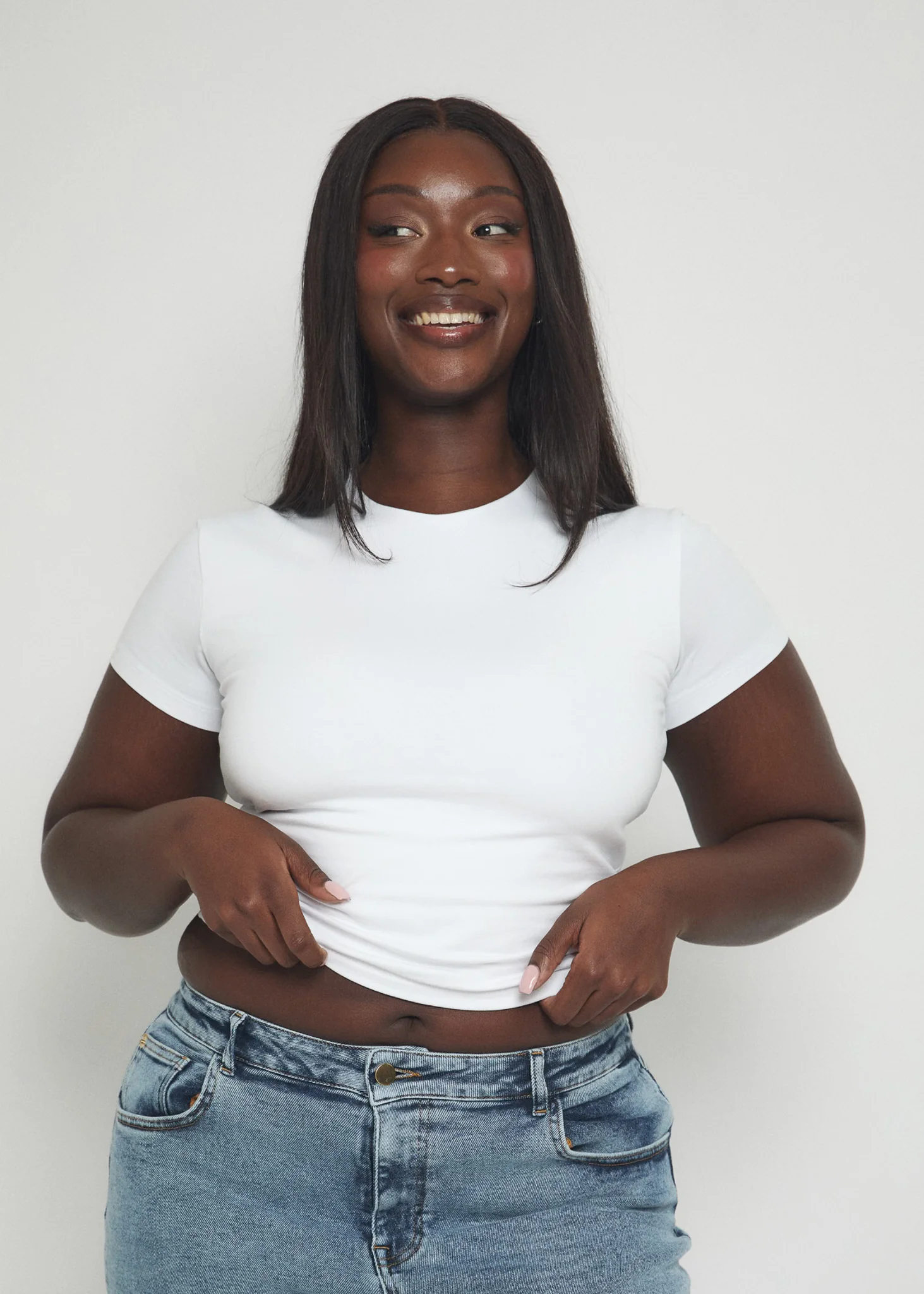 Double Layered Cotton Tee - Image 5